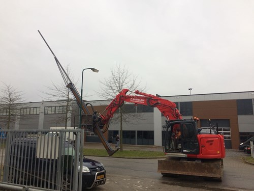 Klapankers aanbrengen