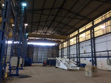 Kotterwerkzaamheden aan Liebherr LR1250