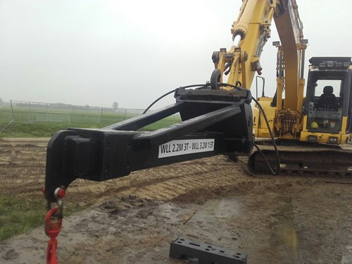 Hijsjib Hydraulische uitschuifbaar